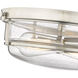 Mayson 2 Light 13 inch Brushed Nickel Indoor Flushmount Ceiling Light
